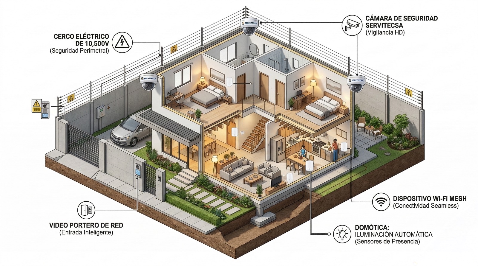 Esquema Técnico Hogar